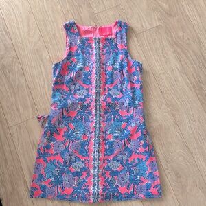 Worn Once Lilly Pulitzer Square Neck Donna Romper in Palm Paradise Size 2